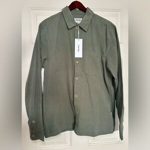 Rag & Bone Olive Long Sleeve Shirt‎